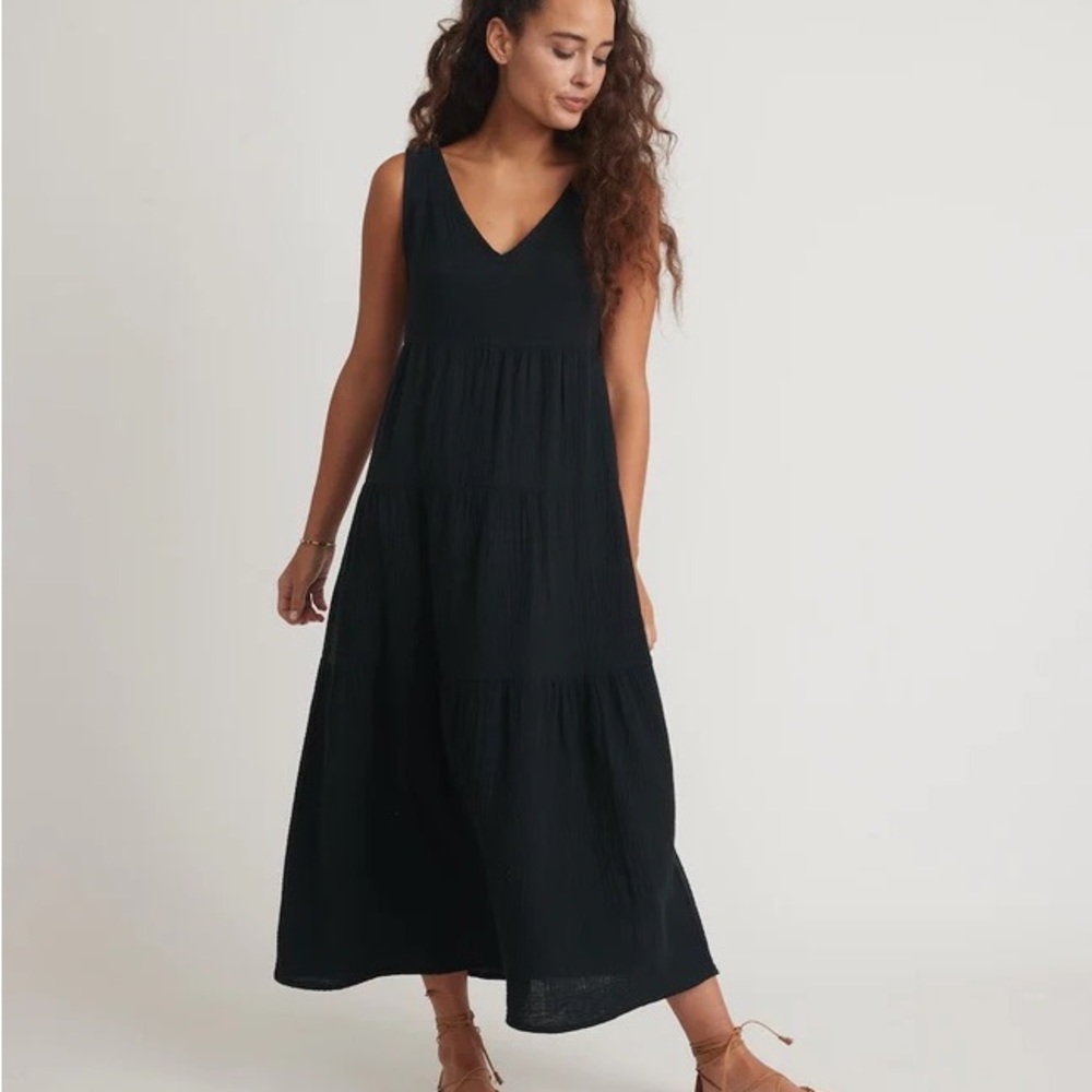 Corinne Maxi Dress in Black